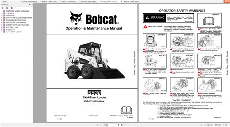 bobcat 530 skid steer service manual|bobcat loader manual.